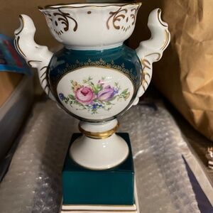 Pirkenhammer Double Handled Urn Collectible NEW